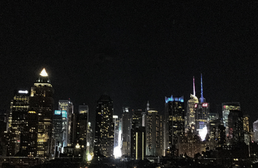NightViewFromLooftopInNEWYORK